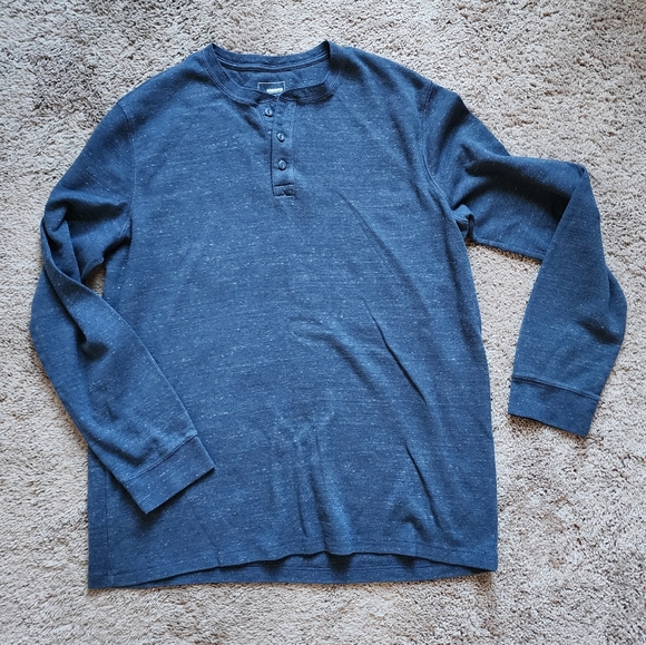 Men's XXL Tall  longsleeve henley - Picture 2 of 12